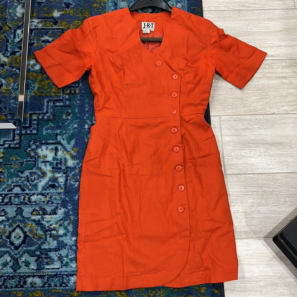 JRT by Newport News front button dress